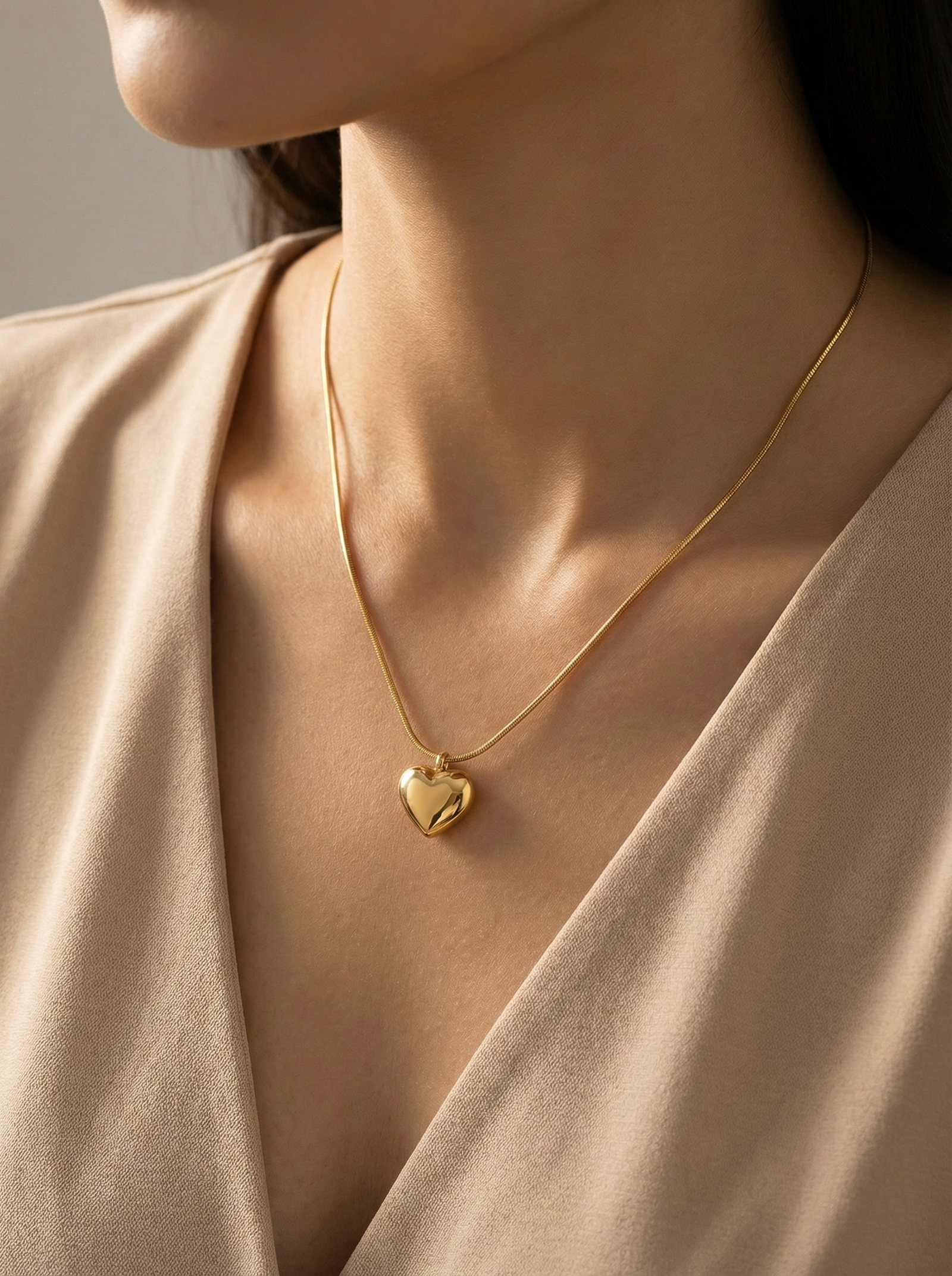 Elegant Heart Necklace