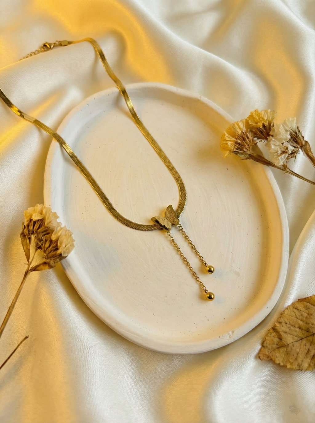 Butterfly Pendant chain