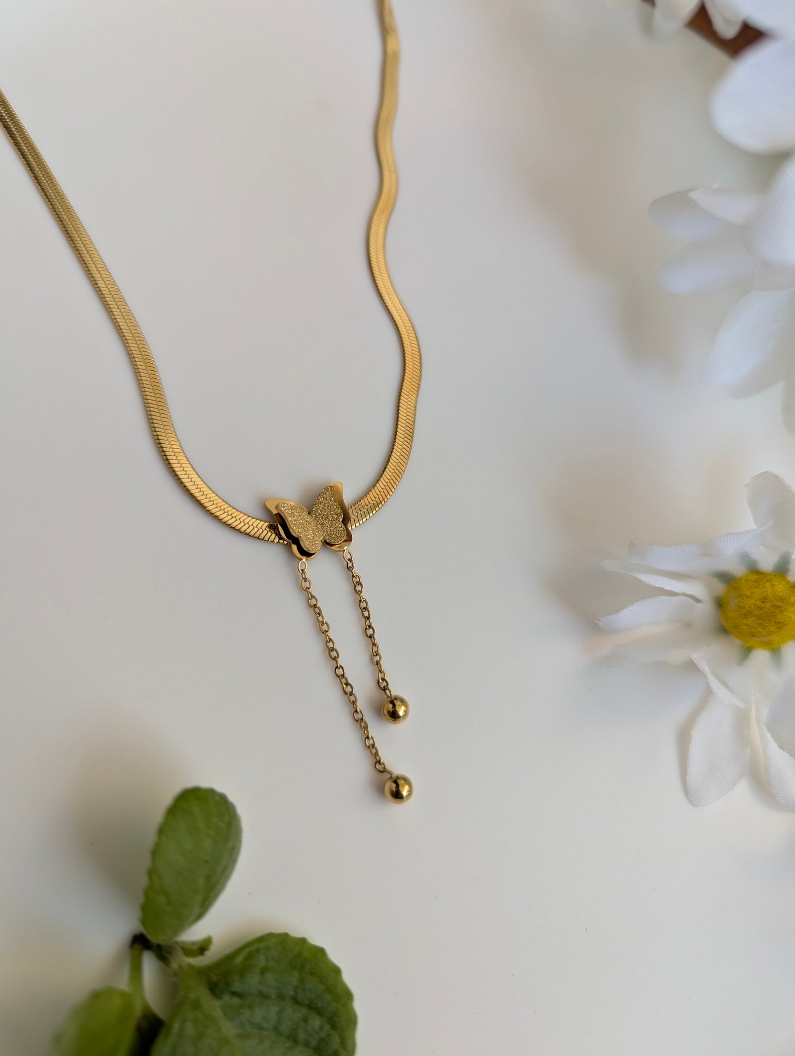 Butterfly Pendant chain