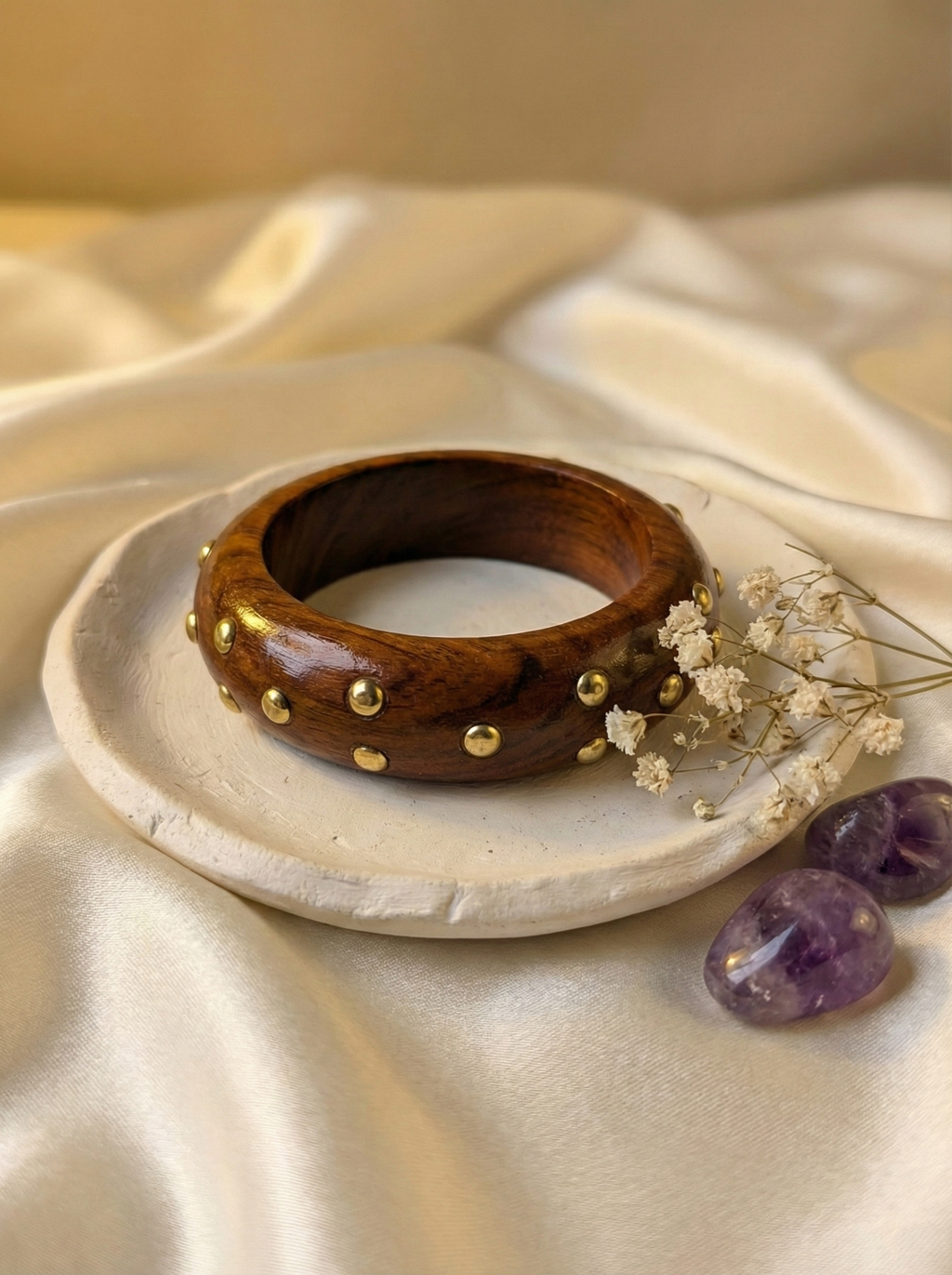 Wooden Bangle - Regal