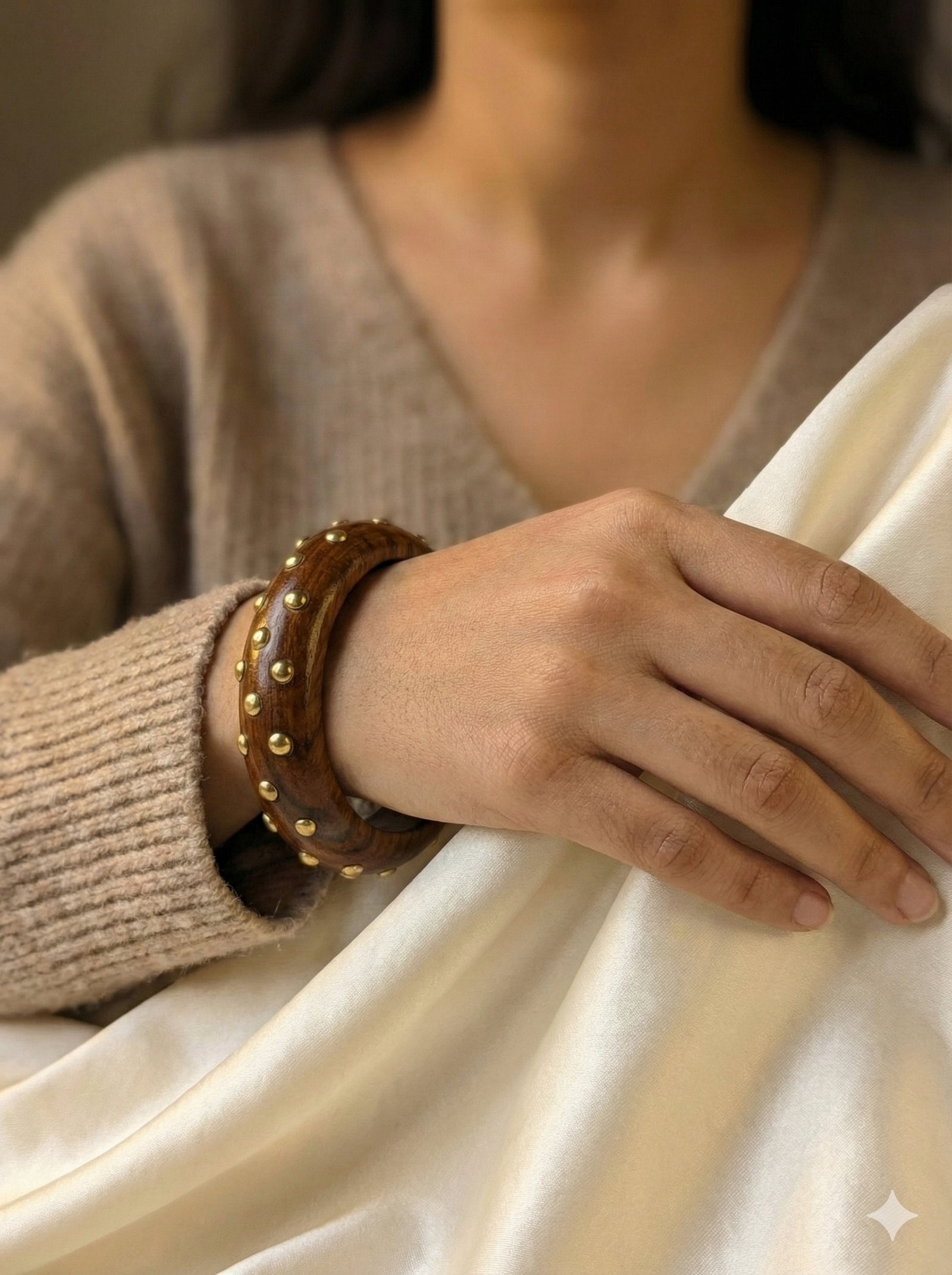 Wooden Bangle - Regal