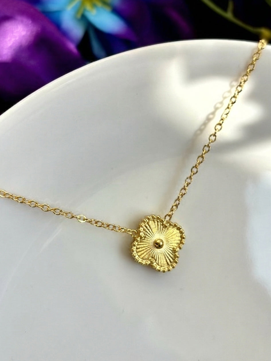 Trisha Clover Necklace
