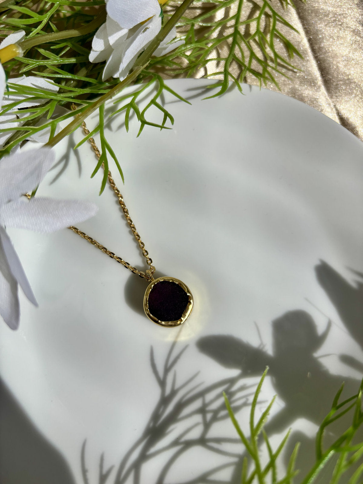Twilight Gaze - Dark Purple Pendant