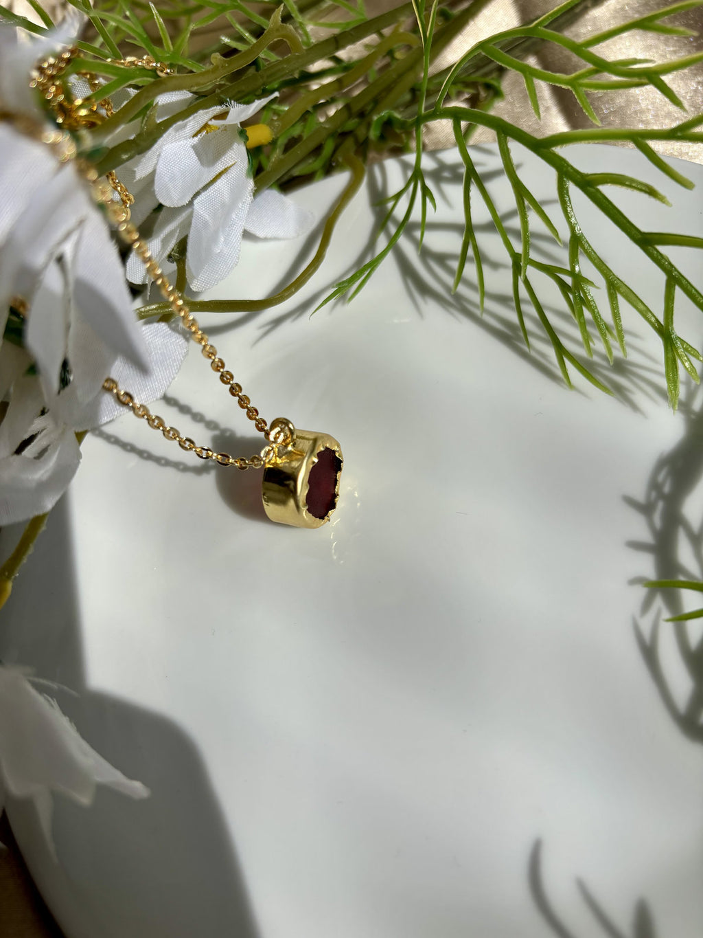 The Crimson Crown - Red Pendant
