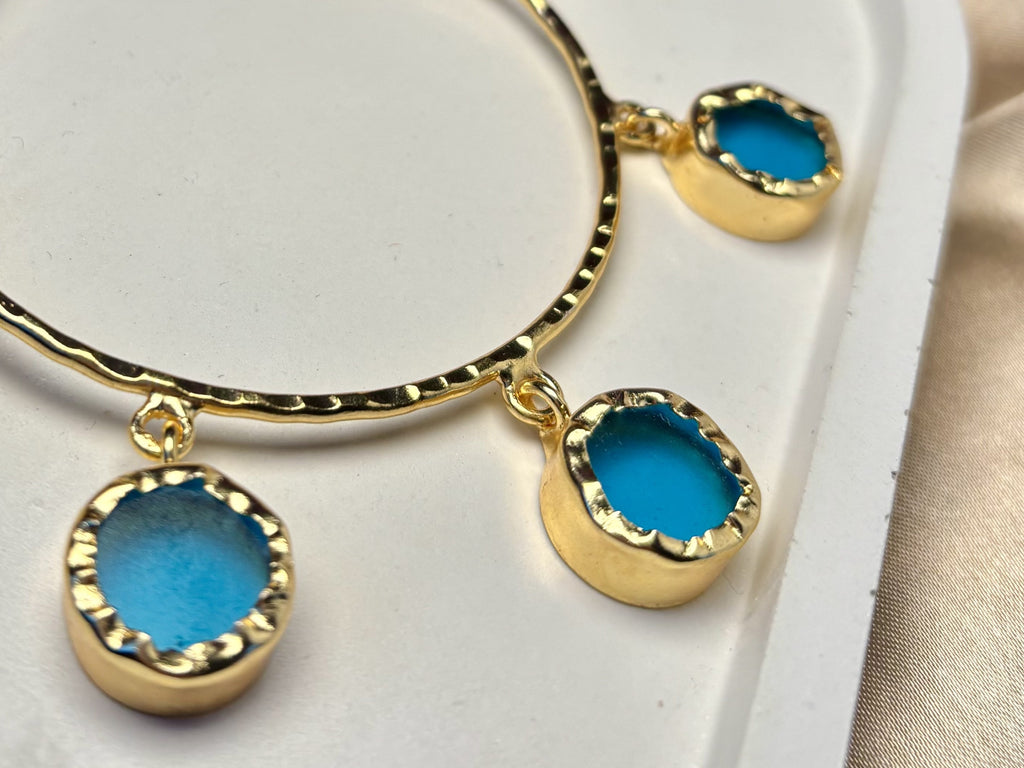 Aqua Pentastone Dangler Kada