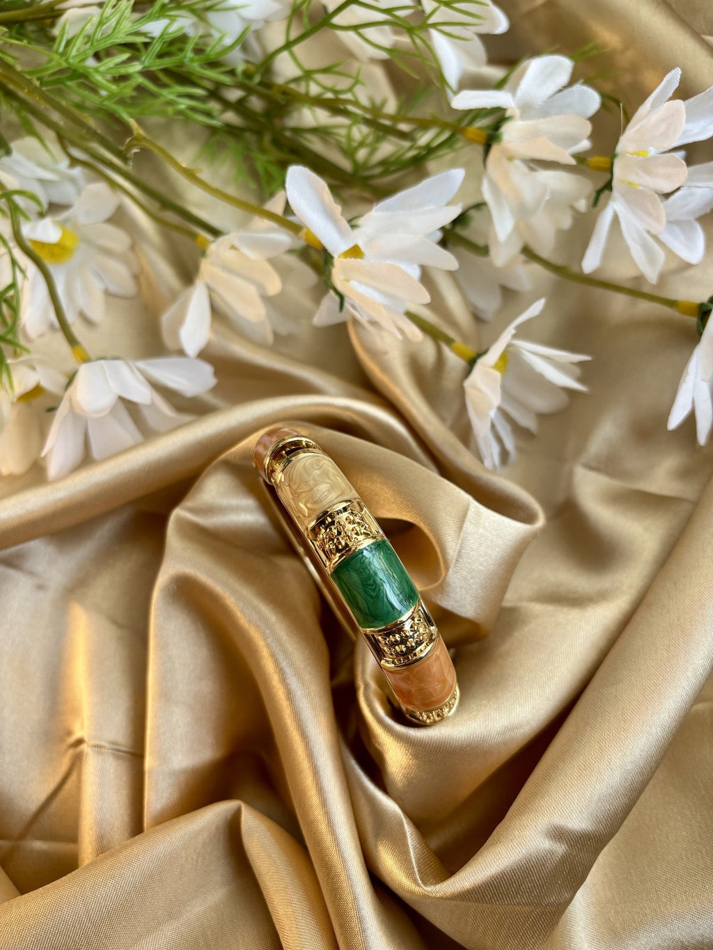 Tricolor Enamel Kada