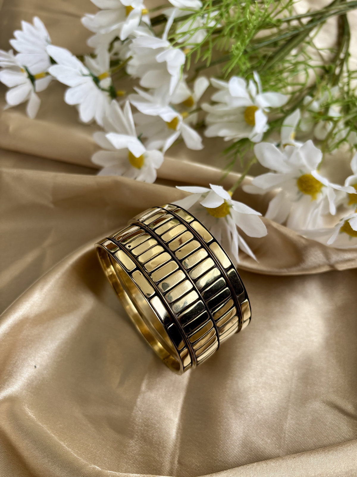 Brass Bangle Set