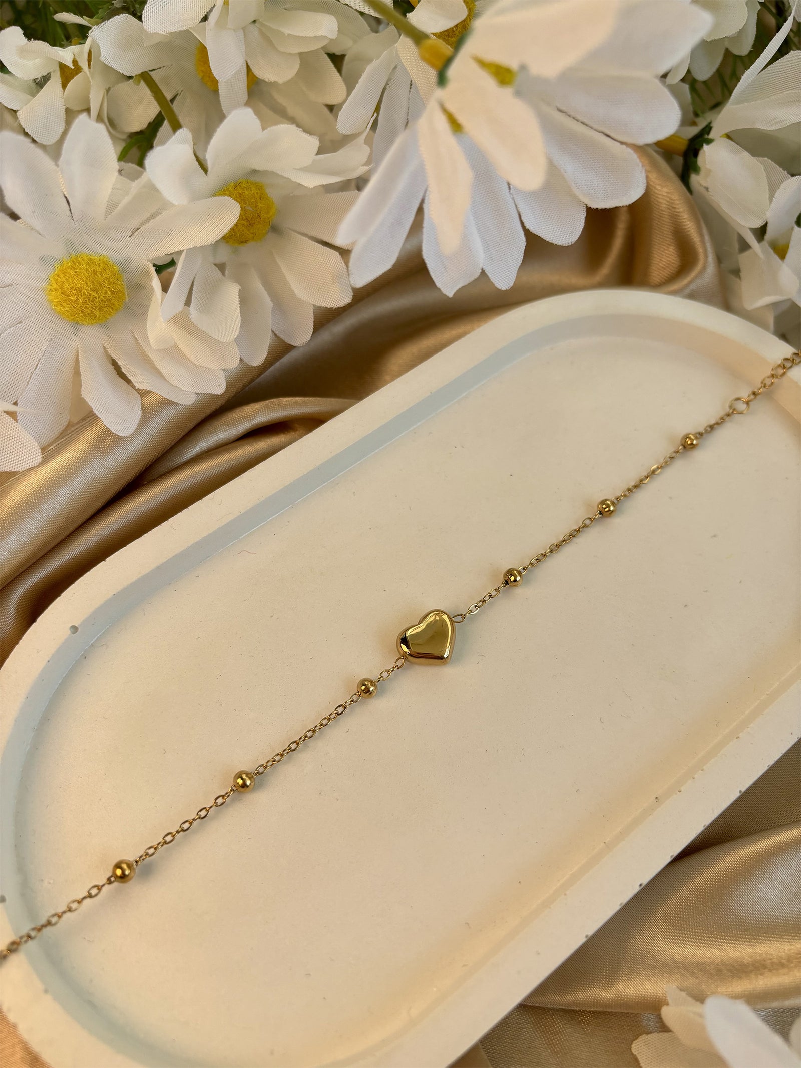 Elegant Heart Bracelet