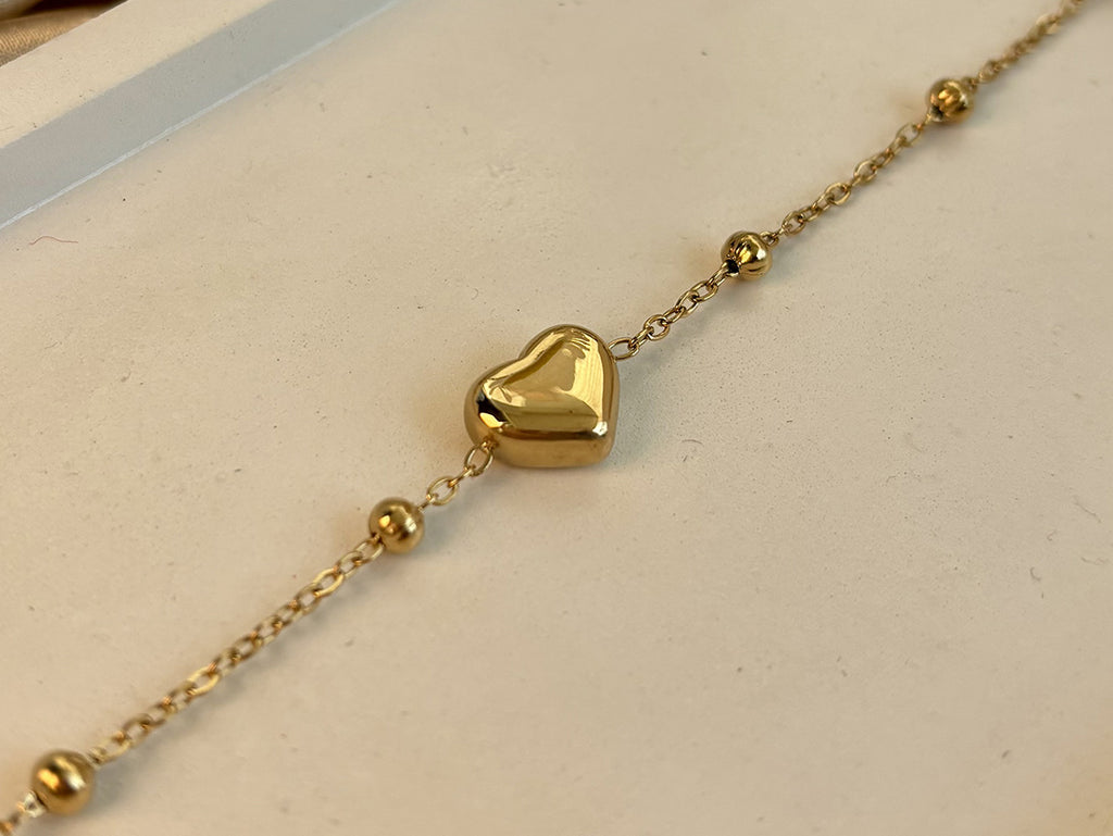 Elegant Heart Bracelet