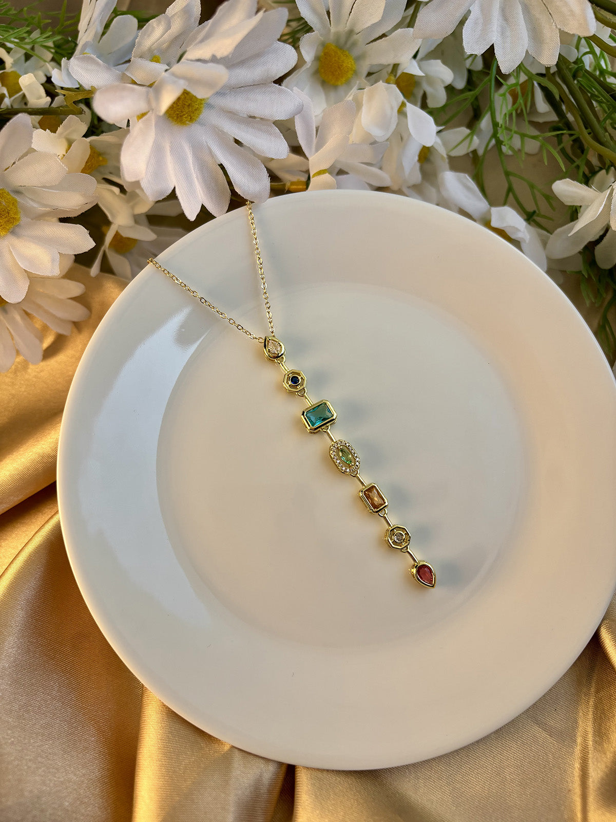 Aurora Cascade Necklace