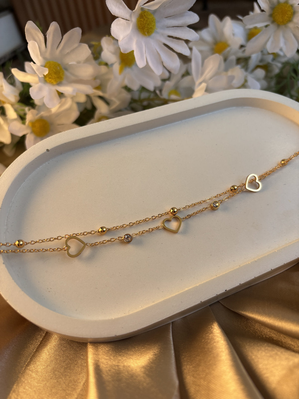 Heartbound Layered Bracelet