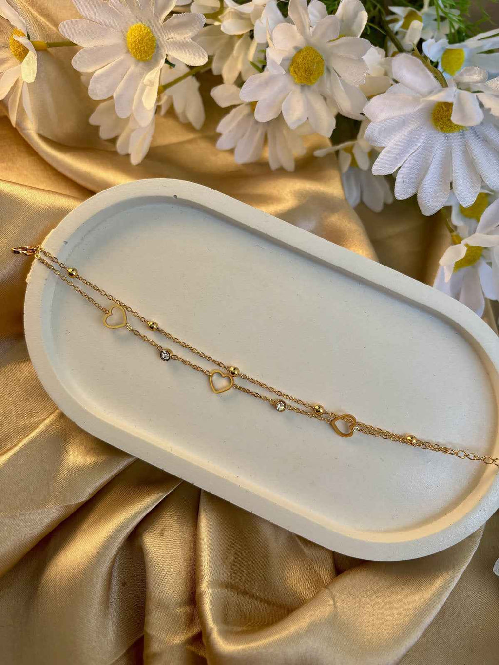 Heartbound Layered Bracelet