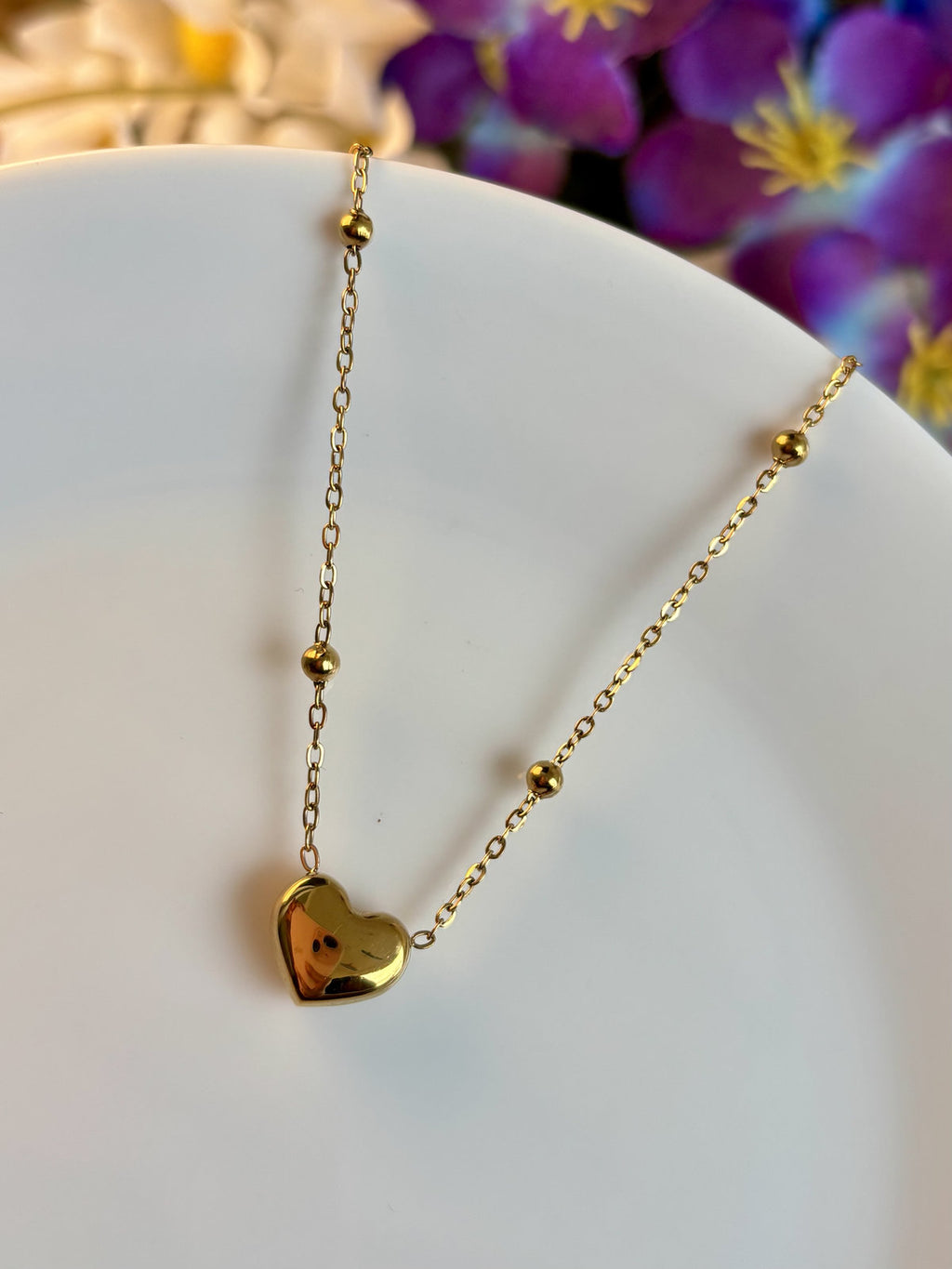 Coke Mamitha Heart Necklace