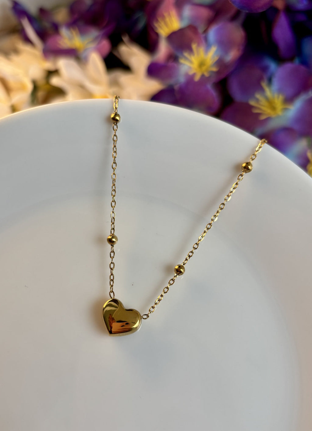 Coke Mamitha Heart Necklace