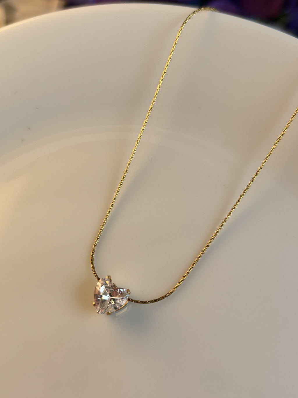 Police Police Shabana Heart Stone Necklace