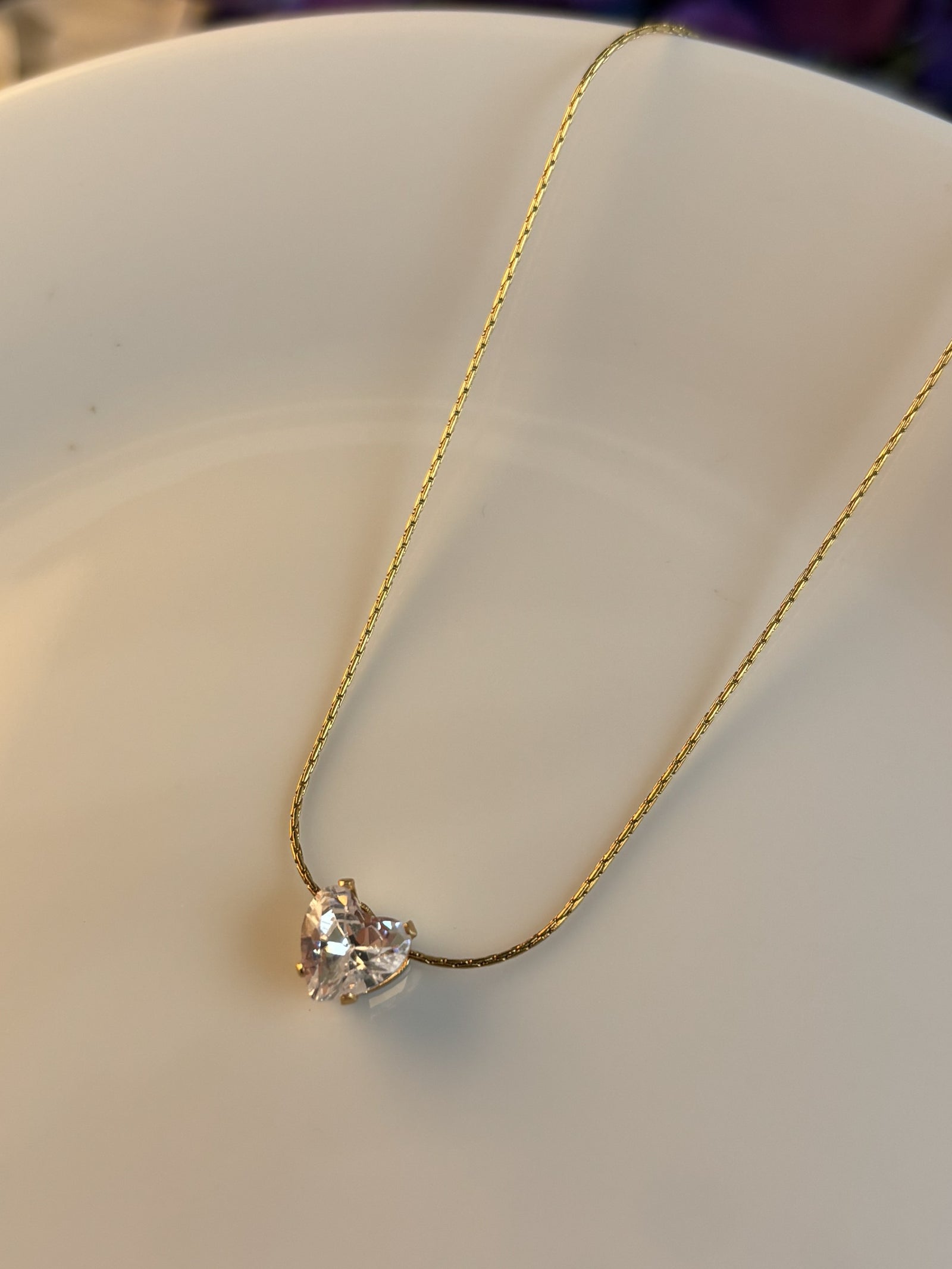 Police Police Shabana Heart Stone Necklace