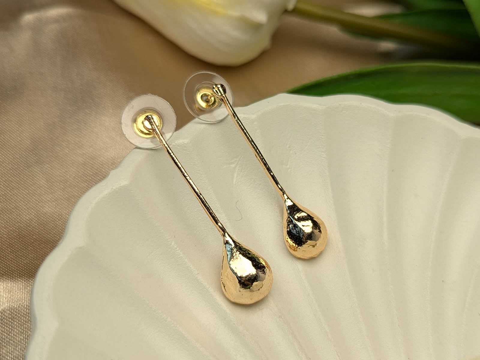 Drop Brass Earring