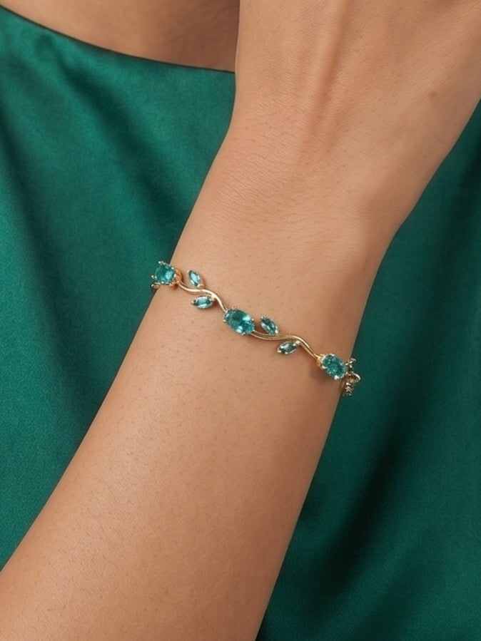 Tulip Bracelet - Blue