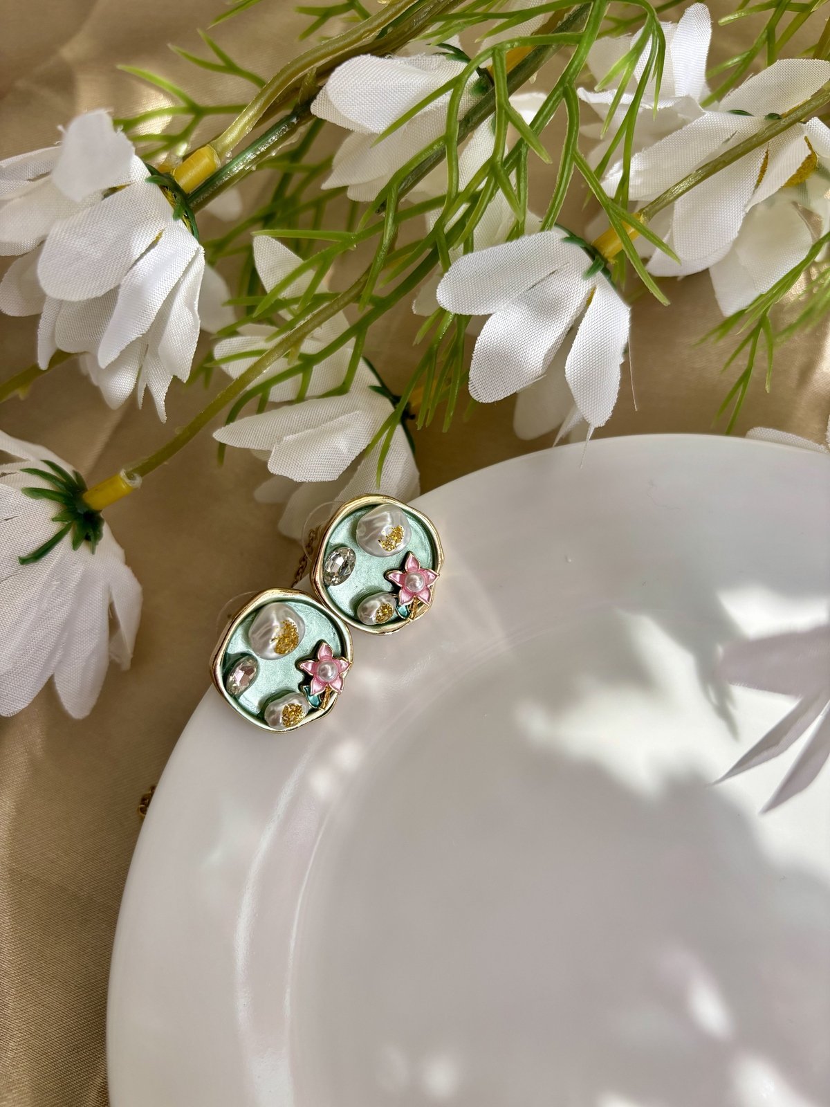 Vintage Earring - Circle