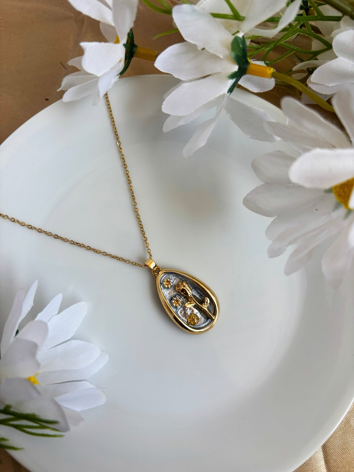 Vintage Pendant Chain - Drop