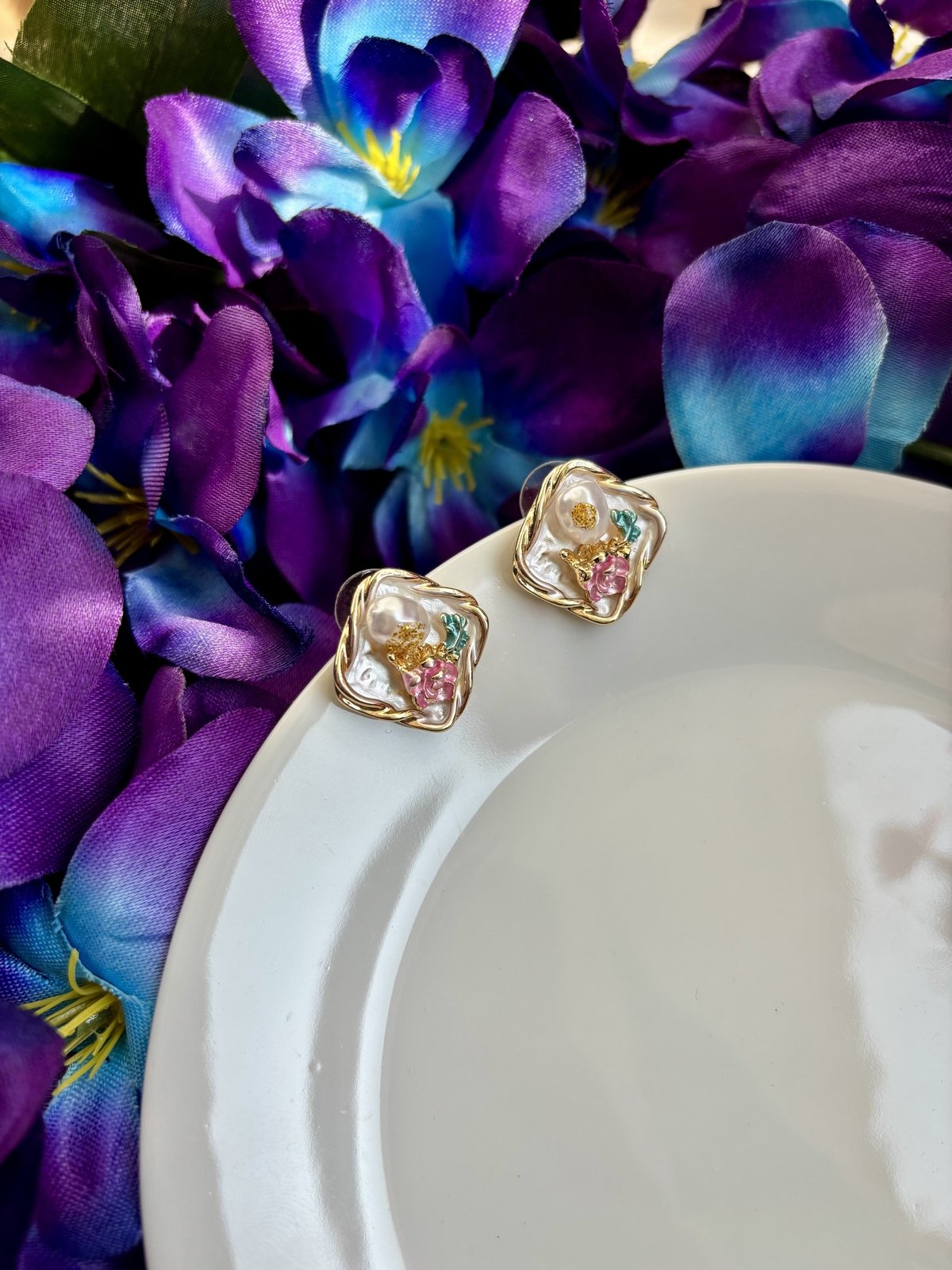 Vintage Earring - Diamond