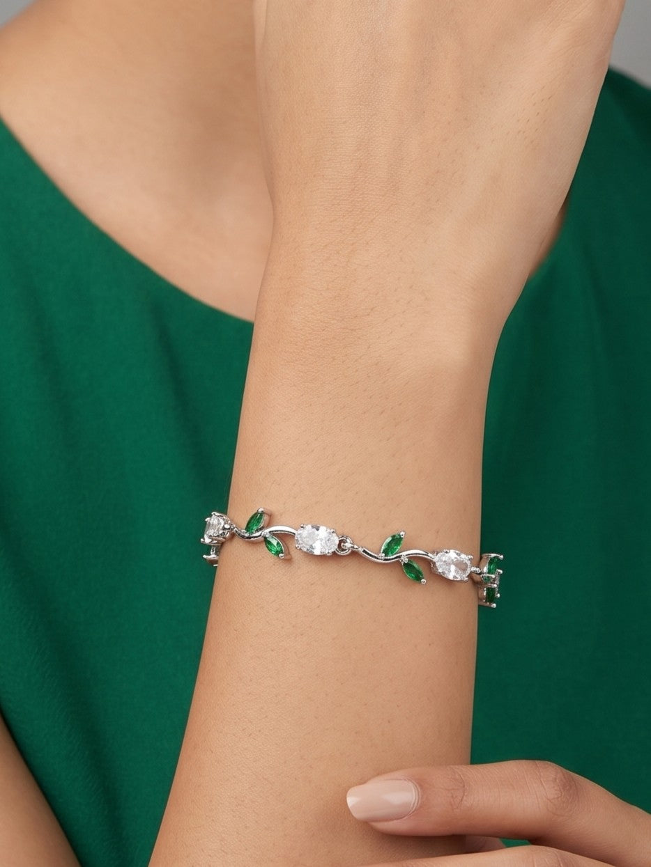 Tulip Bracelet - White